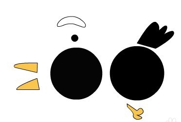 怎样用flash绘制一只卡通的乌鸦?flash绘制一只卡通的乌鸦教程介绍