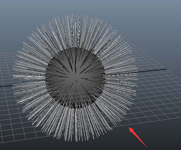 maya软件将模型给为xgen曲线的详细流程