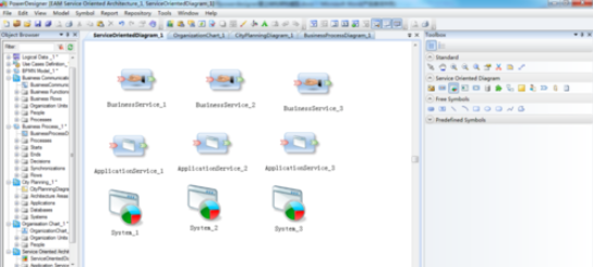 Power Designer建立SOA模型的相关操作教程
