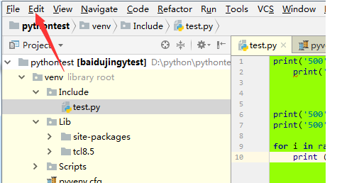 PyCharm录制宏的相关图文教程