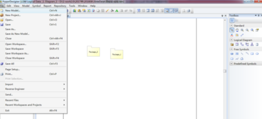 Power Designer建立UML类图的操作方法