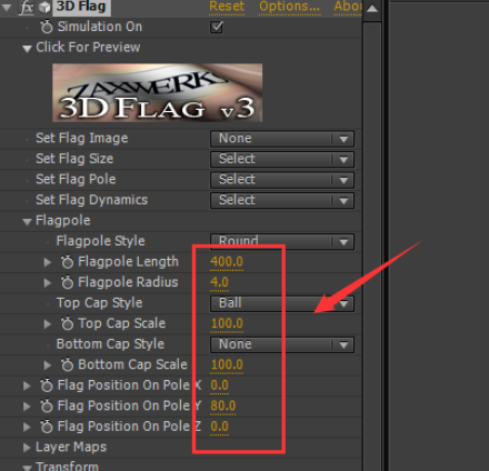 AE制作旗帜飘动的具体操作方法