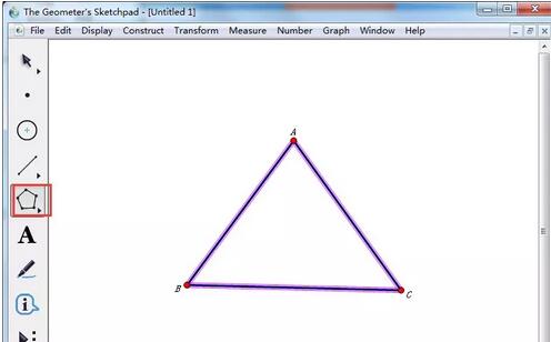 几何画板中三角形旁切圆的设计方法步骤