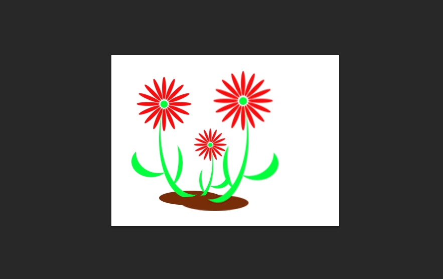 Photoshop怎么快速画花草? Photosho快速画花草的技巧