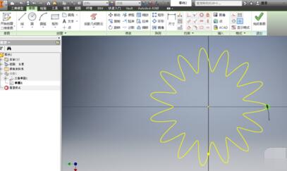 Inventor绘制环形弹簧的操作方法