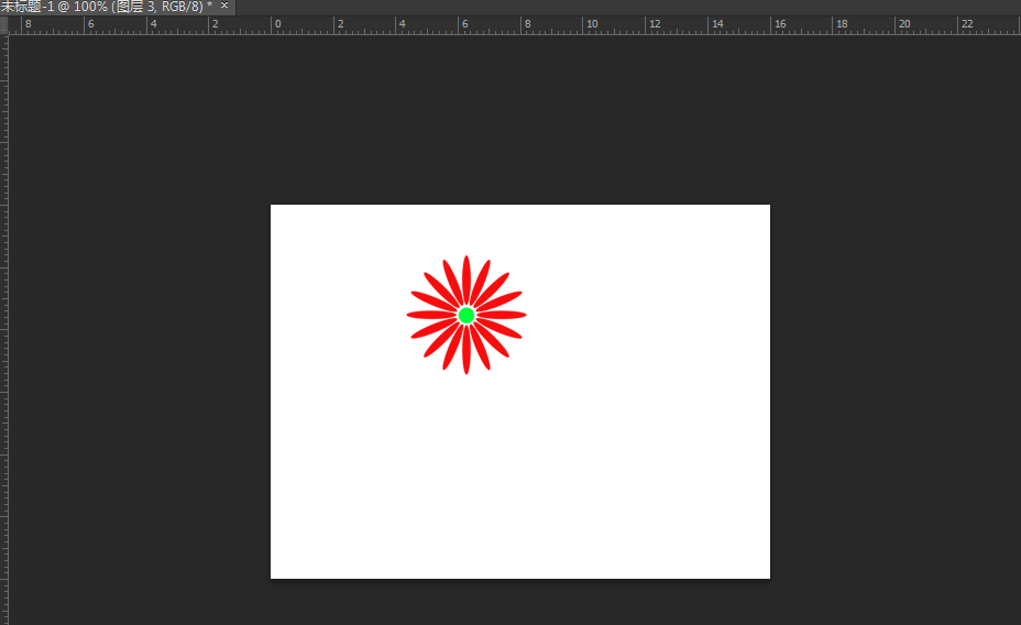 Photoshop怎么快速画花草? Photosho快速画花草的技巧