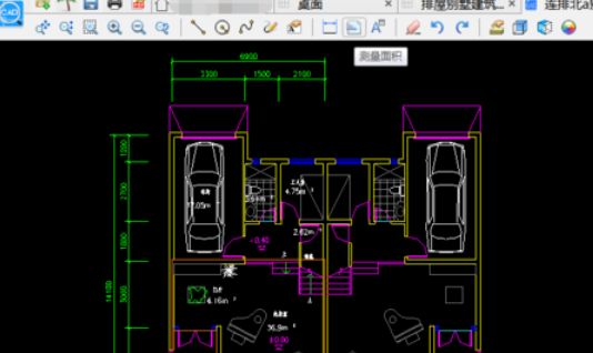 CAD快速看图测量图纸区域面积的相关操作步骤