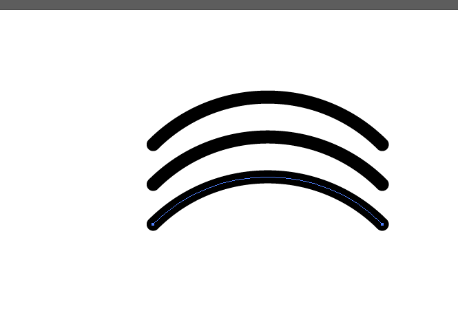 ai绘制wifi图案的图文方法