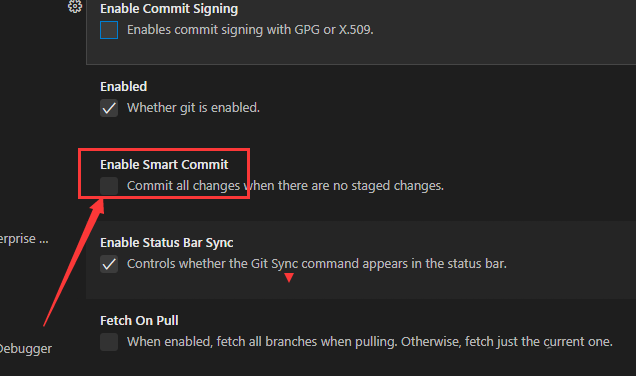 Vscode在哪开启智能提交?Vscode开启智能提交的方法