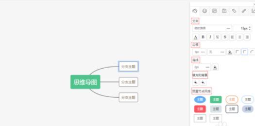 ProcessOn绘画思维导图的操作教程