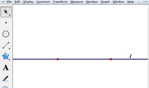 几何画板绘制表示墙的带有阴影的直线的详细步骤