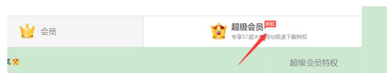 百度网盘领取超级会员优惠券的操作方法