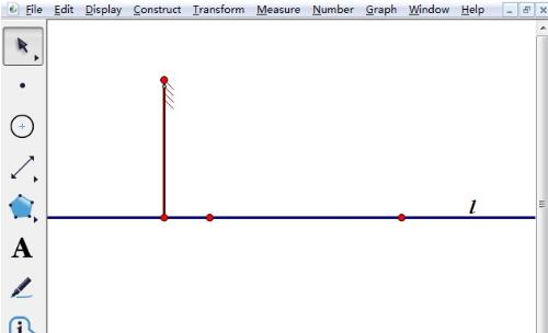几何画板绘制表示墙的带有阴影的直线的详细步骤