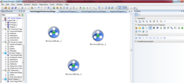 Power Designer建立网络图的操作步骤