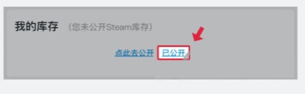 steam公开库存的操作步骤