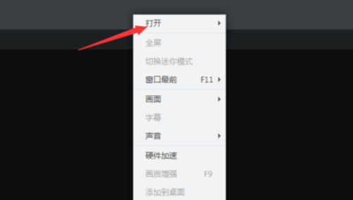 迅雷看看播放器打开视频文件的操作教程