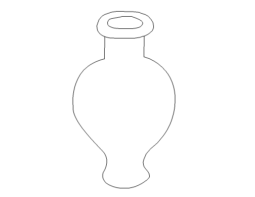 Flash绘制花瓶的操作方法