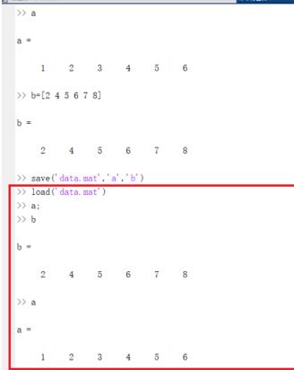 Matlab保存和读取mat文件数据的详细步骤