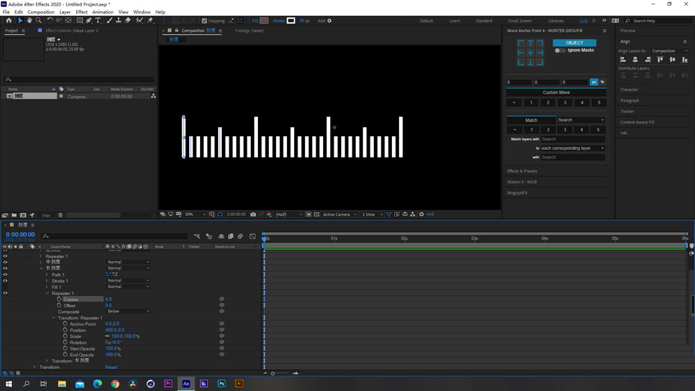 AE怎么绘制刻度尺？AE绘制刻度尺详细方法