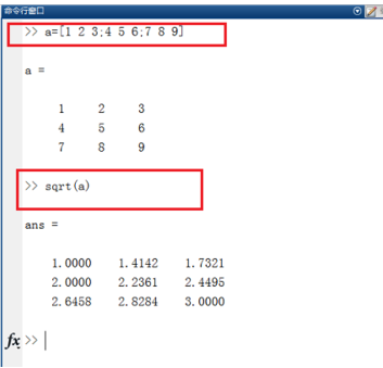 Matlab中根号表示的教程介绍