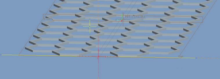 Proe建模六边形镂空物体的详细教程