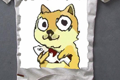 Photoshop在褶皱衣服上加上图案的操作流程