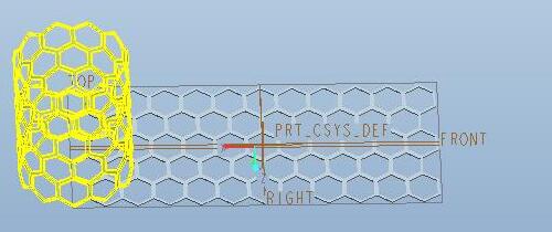 Proe建模六边形镂空物体的详细教程