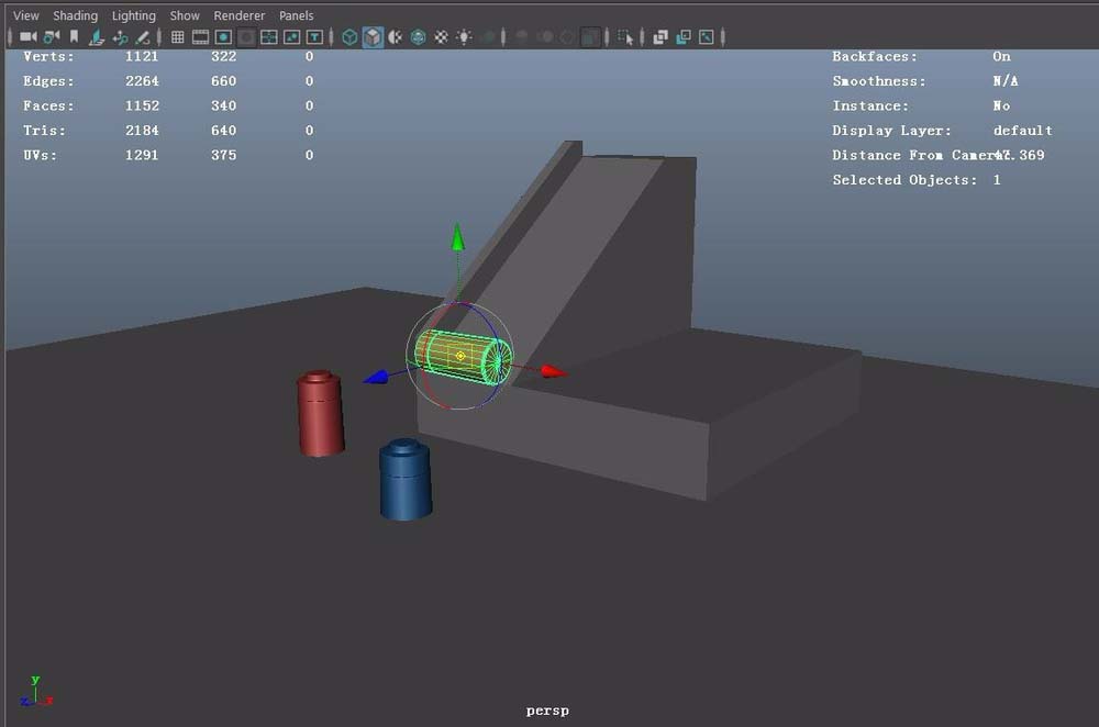 maya模型改变中心点和方向的具体操作步骤