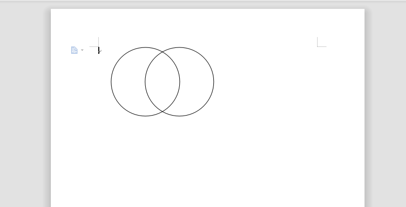 wps2007快速绘制数学交集图的操作教程