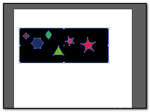 Adobe Illustrator CS6反选图片的操作过程