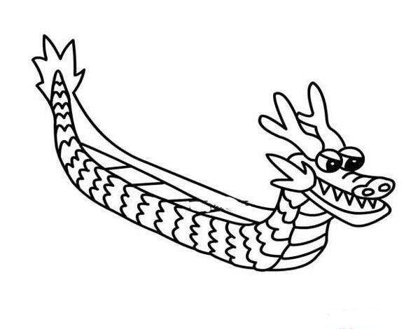 QQ画图红包画龙舟的简单方法