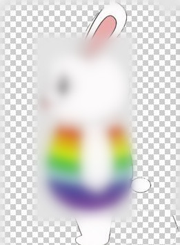 photoshop设计小兔子360旋转的gif动画的详细步骤