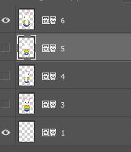 photoshop设计小兔子360旋转的gif动画的详细步骤