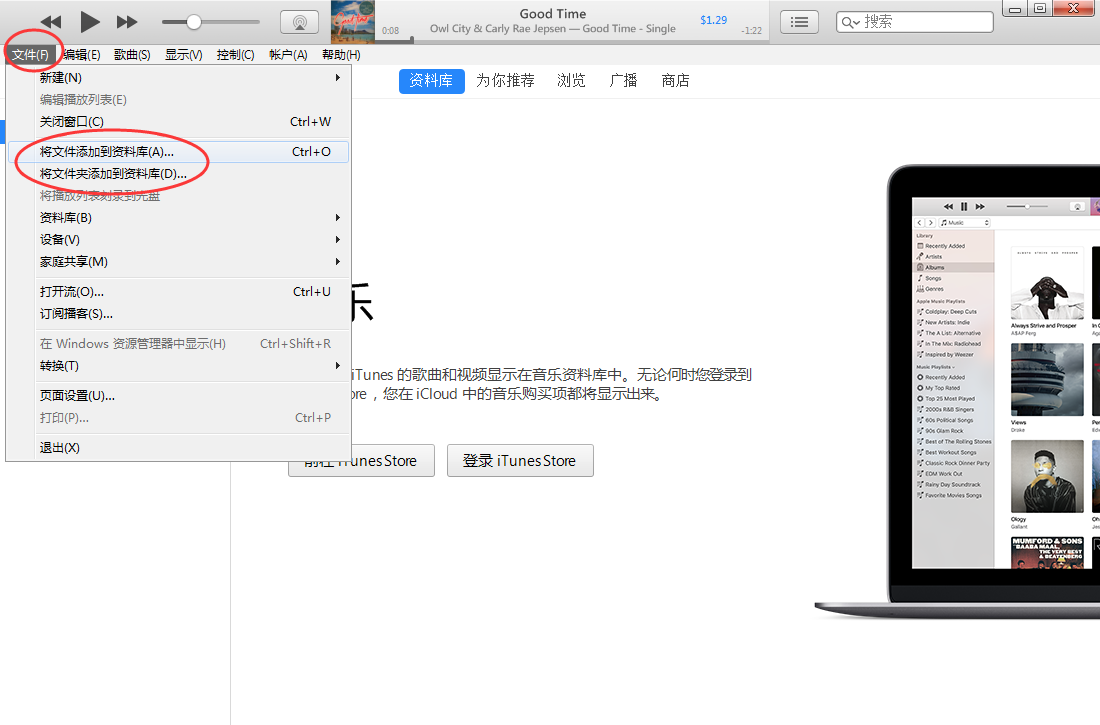 itunes怎么同步音乐到iphone,itunes怎么导入音乐到苹果手机