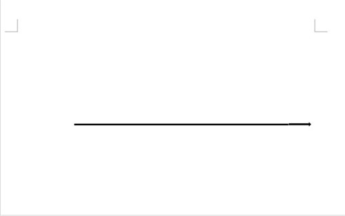 word制作数轴的具体教程