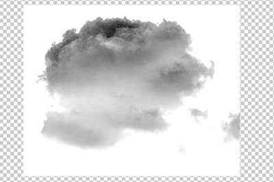 Photoshop绘制白云的简单步骤