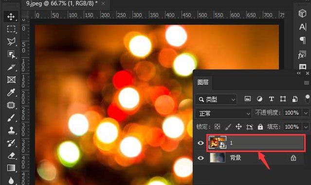 ps图片滤镜怎么叠加？ps图片添加光斑教程分享