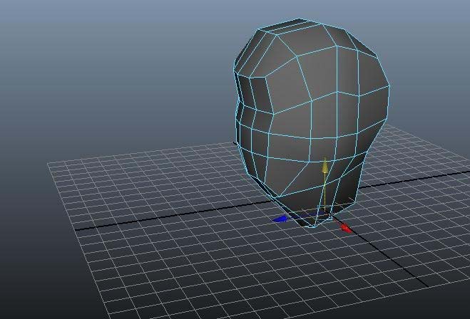 maya软件将模型添加边线的具体方法