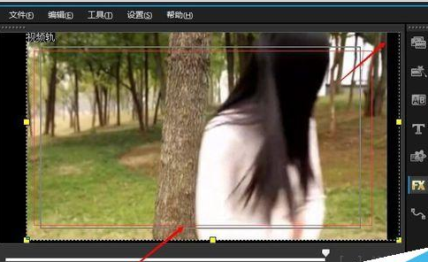 会声会影X9去除视频中水印的操作步骤