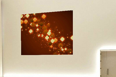 Photoshop在墙上贴图的操作方法