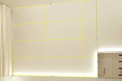 Photoshop在墙上贴图的操作方法