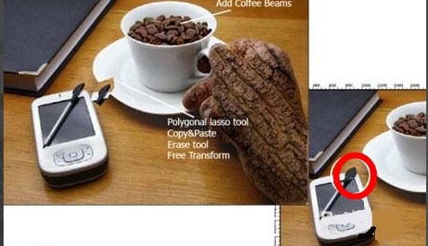 Photoshop怎么制作树皮手机背景效果?Photoshop制作树皮手机背景效果教程