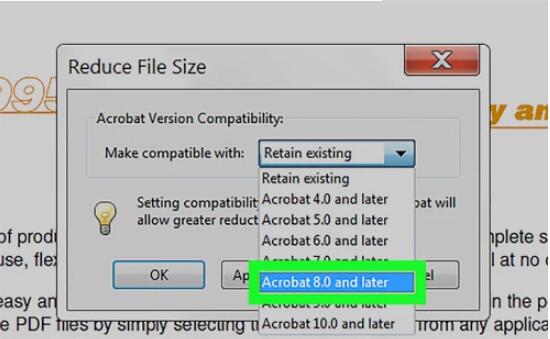 adobe reader如何压缩PDF Adobe acrobat压缩pdf大小方法