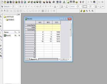Origin绘制双y轴的详细方法