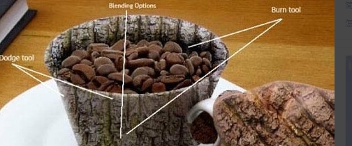 Photoshop怎么制作树皮手机背景效果?Photoshop制作树皮手机背景效果教程