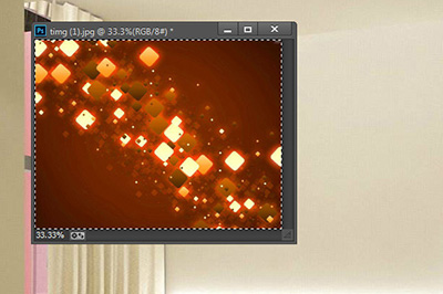 Photoshop在墙上贴图的操作方法