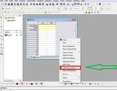 Origin绘制双y轴的详细方法