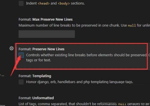 Vscode怎么开启新线保留设置?Vscode开启新线保留设置教程