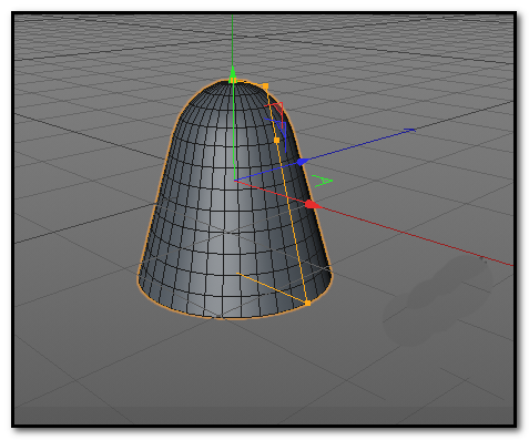 C4D将圆锥顶部与底部打磨圆滑的具体操作