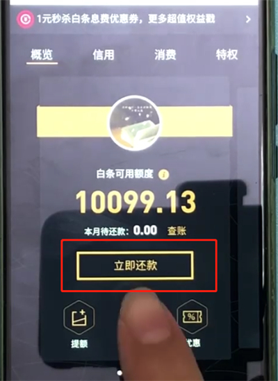 京东白条进行还款的操作教程
